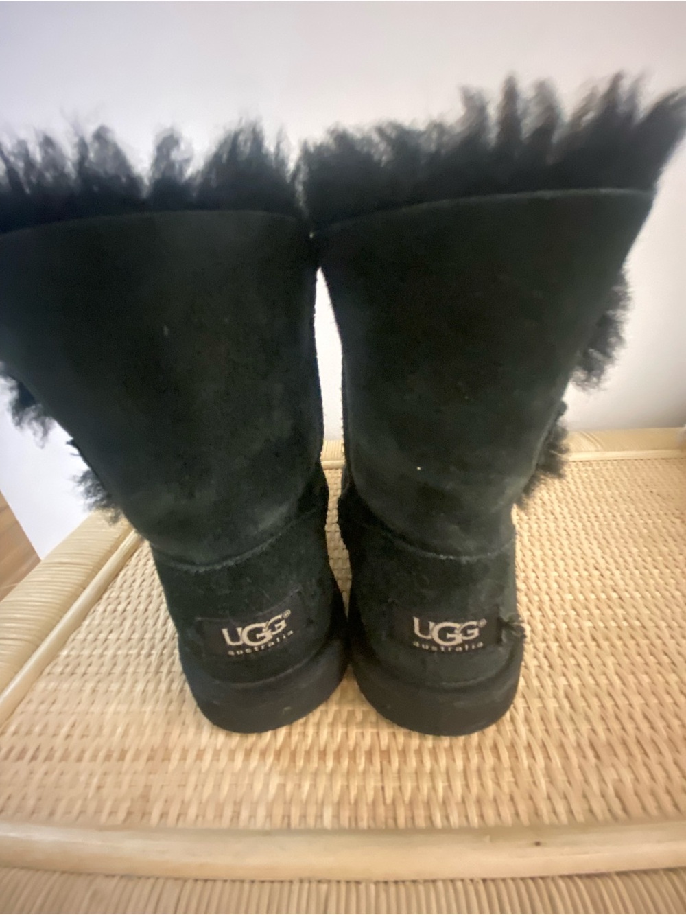 Girls black UGGs size 13
